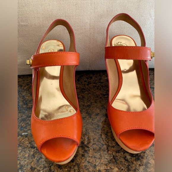 Coach Shoes - Coach open toe platform sandal - size 6